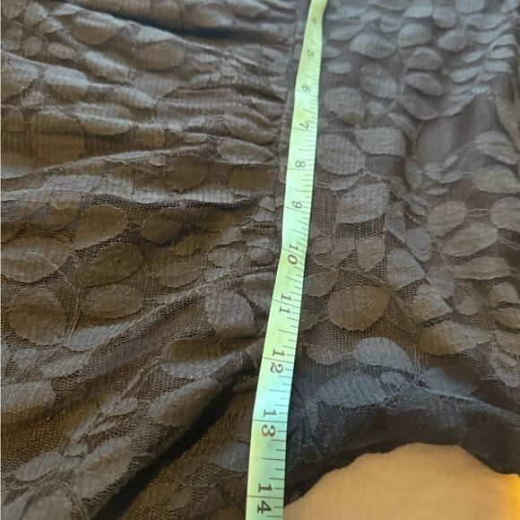 FREE PEOPLE WOMEN Small Queens Love Black Asymmetrical Lace Dress‎ No size tag - Picture 8 of 10